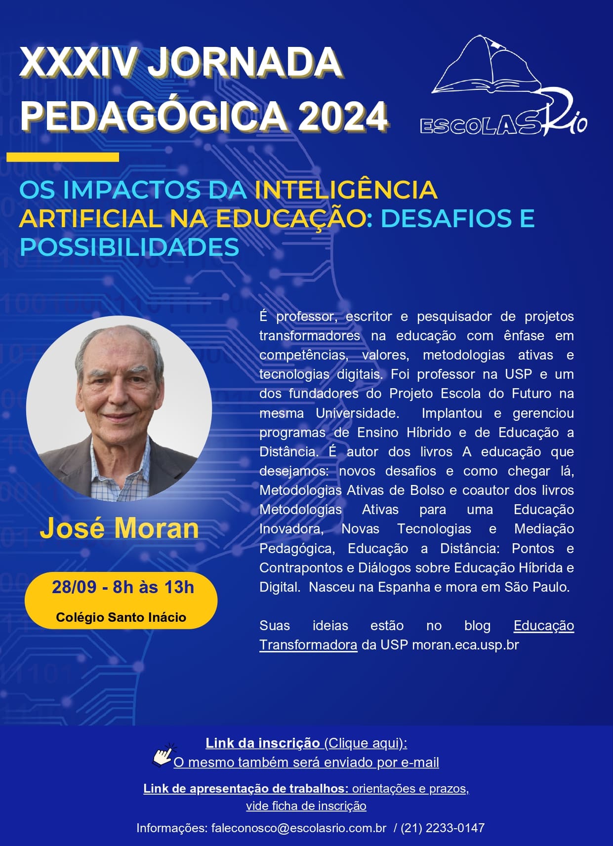 XXXIV Jornada Pedagógica ESCOLAS RIO - 2024